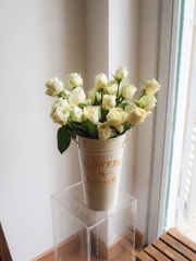 (Hoa Lẻ) Hoa Hồng ButterCup Vàng Nhạt