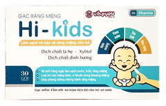 Gạc răng miệng Hi – Kids – Làm sạch và bảo vệ răng miệng cho bé