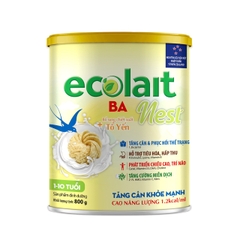 Sữa bột Ecolait Nest BA Tổ Yến 800g - Từ 1 đến 10 tuổi