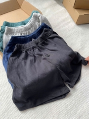 CB252-Combo 4 quần cotton 1 cúc cạp chun chất mát lịm