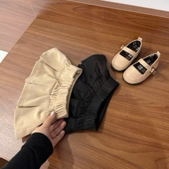 Cb406-Combo 2 chân váy xếp ly ngắn bé gái có lót quần