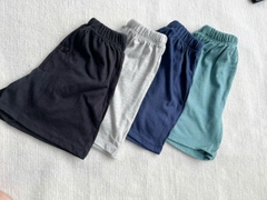 CB252-Combo 4 quần cotton 1 cúc cạp chun chất mát lịm