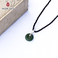 Mặt dây chuyền hồ điếu ngọc bích nhỏ
