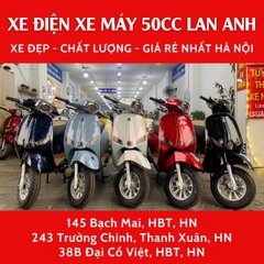 Xe ga 50cc Ally A1 đèn Led kim cương