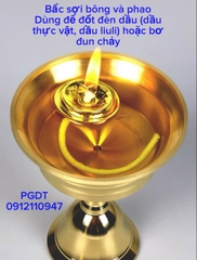 Bơ thực vật để tự đổ đèn bơ