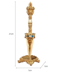 Đao Kim Cang Phurba Đồng Vàng  22CM Vajrakilaya