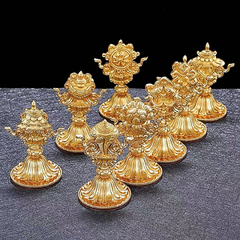 Bát Kiết Tường Đồng 10cm