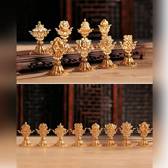 Bát Kiết Tường Đồng 10cm