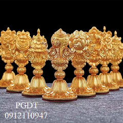 Bát Kiết Tường Đồng 10cm