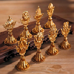 Bát Kiết Tường Đồng 10cm