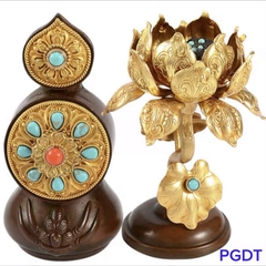 TOMA VÀ HOA VƯƠNG (bằng đồng cỡ bé) - Bộ TOMA Hoa cơ bản