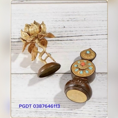 TOMA VÀ HOA VƯƠNG (bằng đồng cỡ bé) - Bộ TOMA Hoa cơ bản