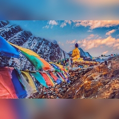 CỜ CẦU NGUYỆN LUNGTA (cuộn 8,5 mét)