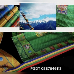 CỜ CẦU NGUYỆN - CỜ LUNGTA NGỰA GIÓ 3.5 mét 10 lá