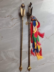 MŨI TÊN CHIÊU TÀI bằng đồng (thu hút linh khí, may mắn, tài bảo)