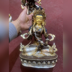 Kim Cang Tát Đỏa 33cm - tượng Phật đồng Nepal