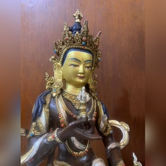 Kim Cang Tát Đỏa 33cm - tượng Phật đồng Nepal