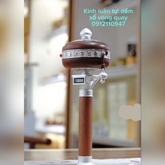Kinh Luân gỗ cầm tay tích hợp đếm biến số tự động
