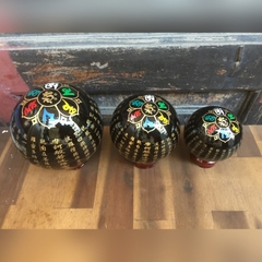 QUẢ CẦU OSIDIAN KHẮC BÁT NHÃ TÂM KINH