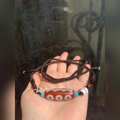 Vòng tay 5 mắt osidian