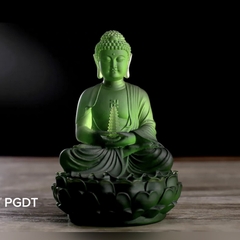 PHẬT DƯỢC SƯ kiểu Tịnh Độ bằng đá liuli