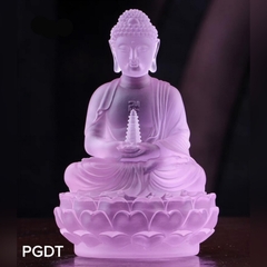 PHẬT DƯỢC SƯ kiểu Tịnh Độ bằng đá liuli