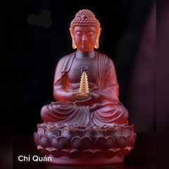 PHẬT DƯỢC SƯ kiểu Tịnh Độ bằng đá liuli