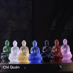 PHẬT DƯỢC SƯ kiểu Tịnh Độ bằng đá liuli