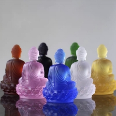 PHẬT DƯỢC SƯ kiểu Tịnh Độ bằng đá liuli