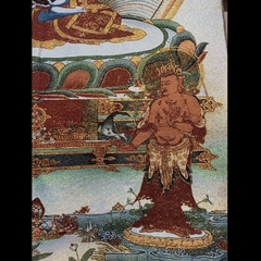 Tranh Thangka Phật Dược Sư - Tranh Thêu