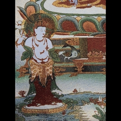 Tranh Thangka Phật Dược Sư - Tranh Thêu