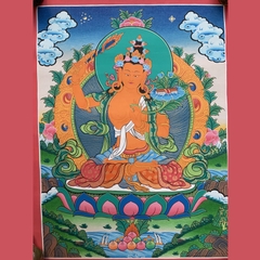 Tranh Thangka Văn Thù 1 - Tranh Vẽ Tay