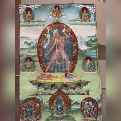 Tranh Thangka Vajrayogini - Tranh Thêu