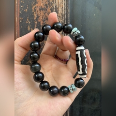 Vòng Tay 5 Mắt Osidian