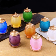 Chén cúng nước bằng ngọc liuli