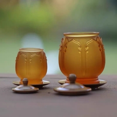 Chén cúng nước bằng ngọc liuli