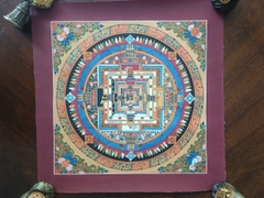 Tranh thangka Mandala Kalacharka