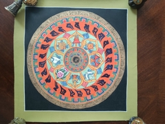 Tranh thangka Mandala Kalacharka
