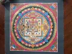 Tranh thangka Mandala Kalacharka