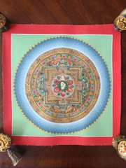 Tranh thangka Mandala Kalacharka