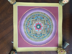 Tranh thangka Mandala Kalacharka