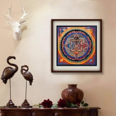 Tranh thangka Mandala Kalacharka