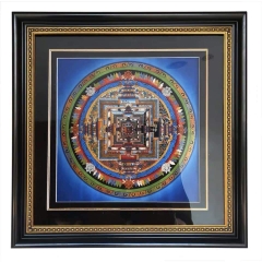 Tranh thangka Mandala Kalacharka