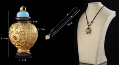 Gau bảo bình đựng thuốc pháp đeo cổ