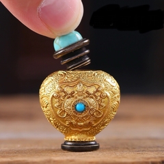 Gau bảo bình đựng thuốc pháp đeo cổ