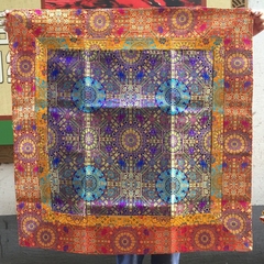 Khăn Mandala trải bàn 1m vuông