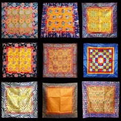 Khăn Mandala trải bàn 1m vuông