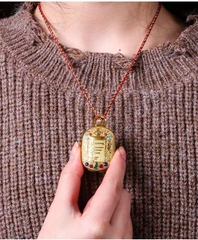 Hộp ga’u kalacharka nhỏ - hộp pháp bảo mini đeo cổ