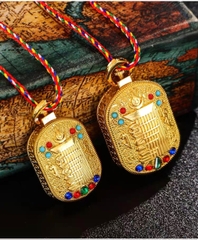 Hộp ga’u kalacharka nhỏ - hộp pháp bảo mini đeo cổ