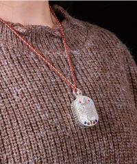 Hộp ga’u kalacharka nhỏ - hộp pháp bảo mini đeo cổ